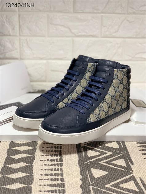 gucci boots blue|navy blue gucci boots men.